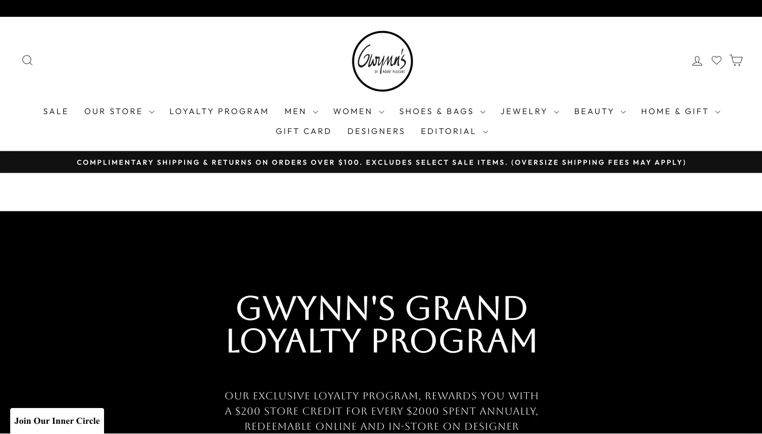 Gwynns Loyalty Program