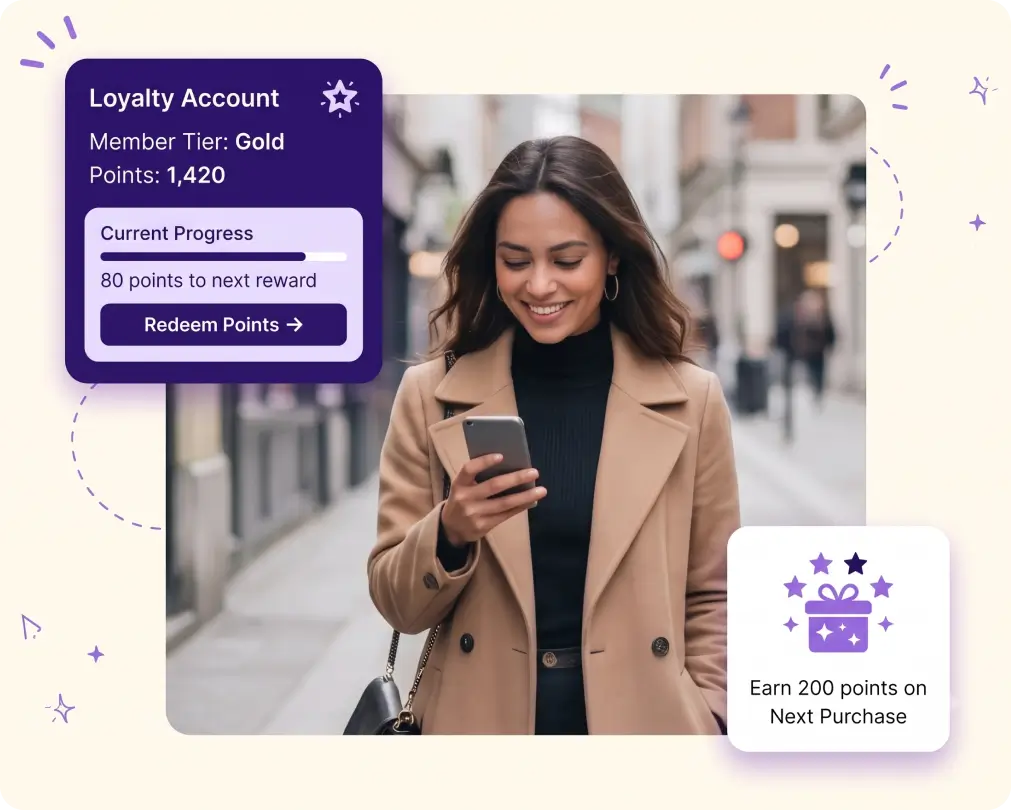 Loyalty program for retail and ecommerce