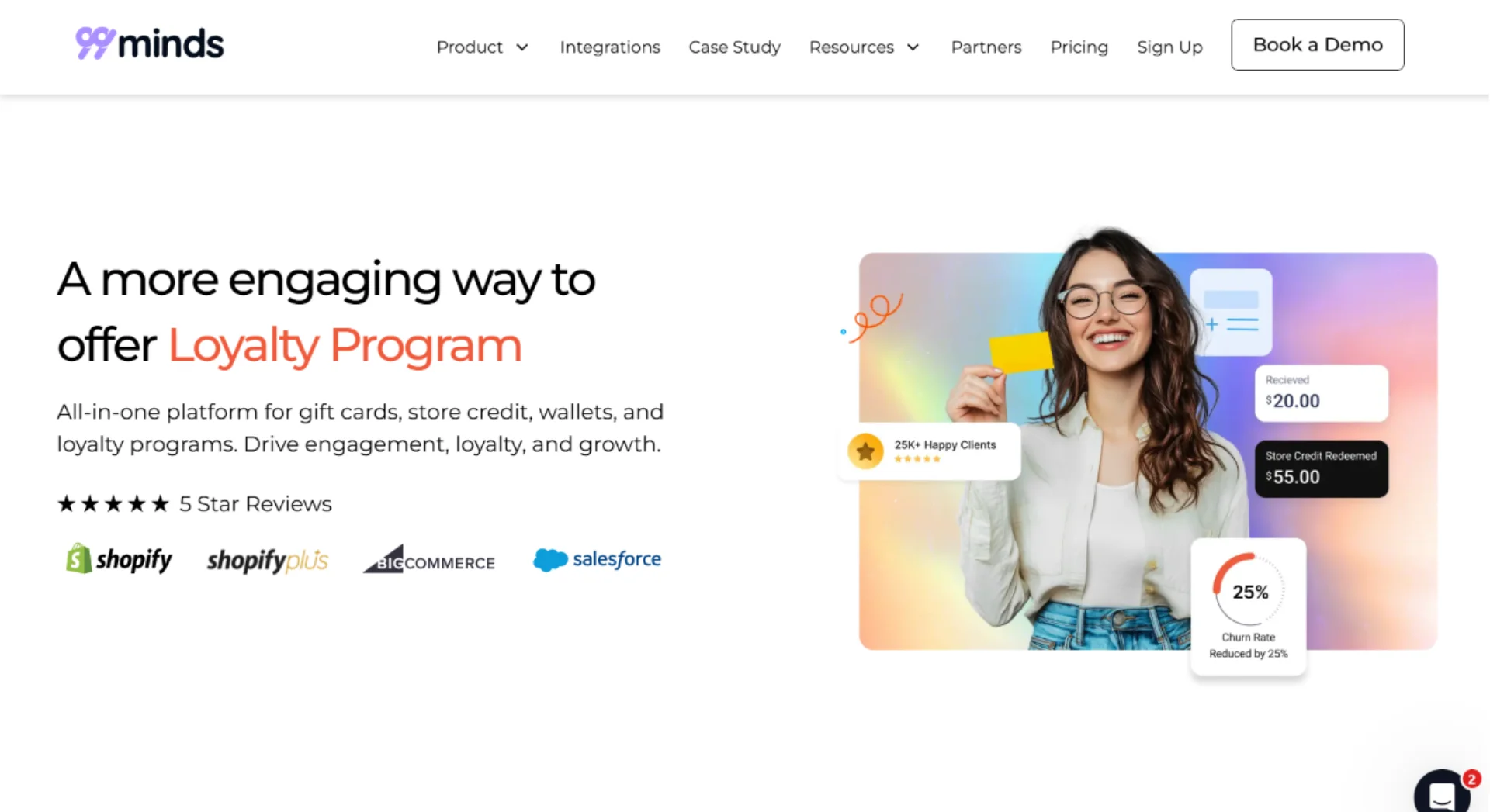 99minds ecommerce loyalty platform