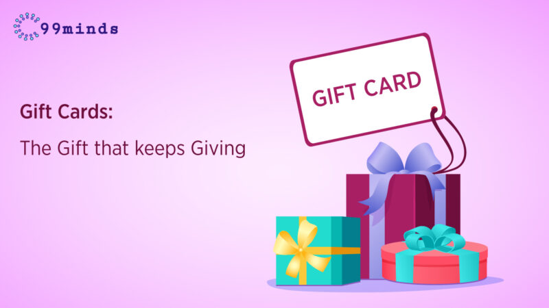 Gift Cards, The Gift that keeps Giving