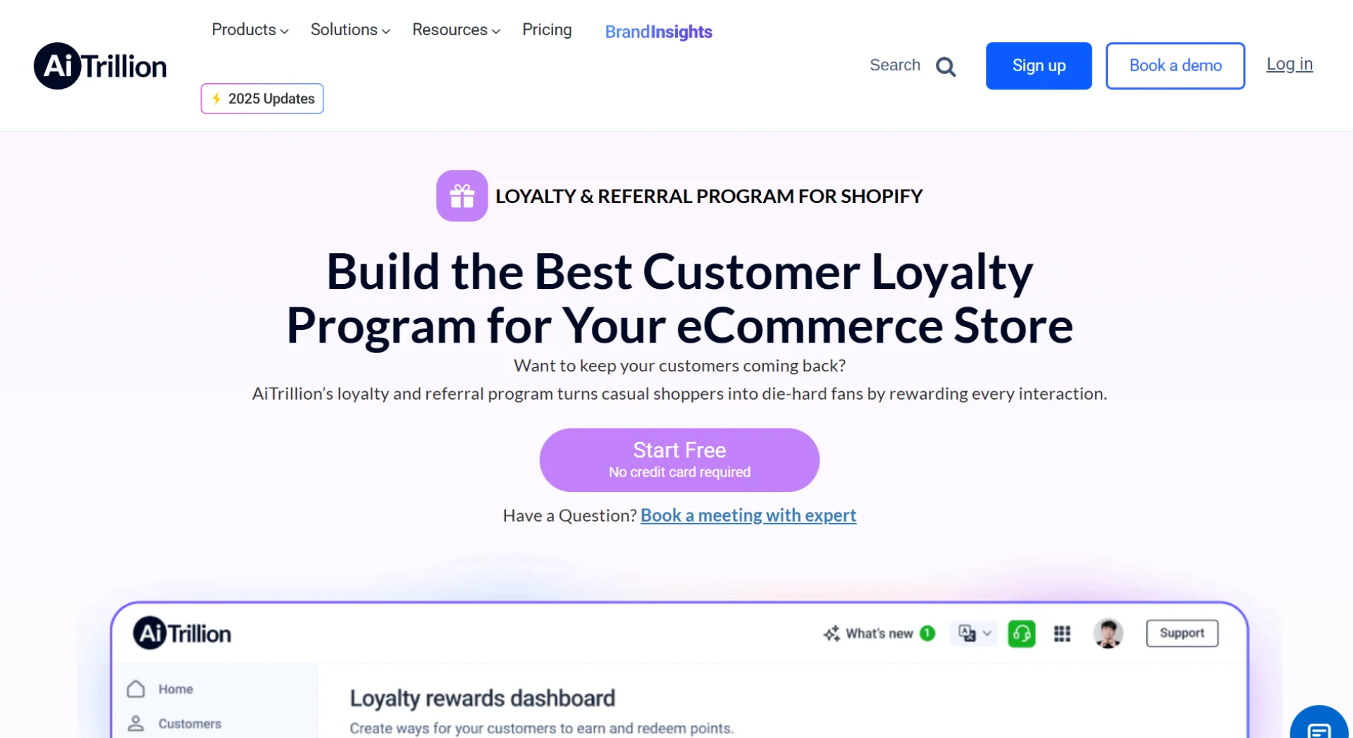 AiTrillion ecommerce loyalty platform
