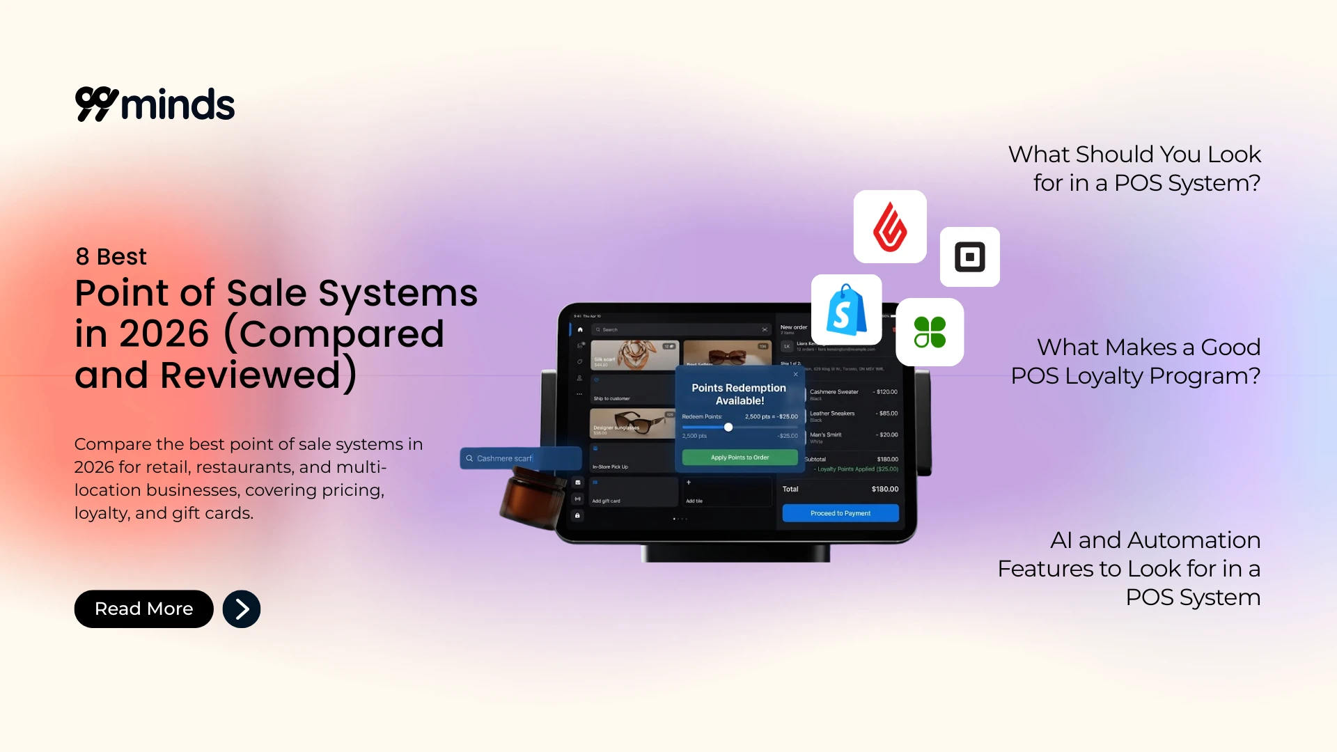 8 Best Point of Sale Systems in 2026, compared and reviewed featured image