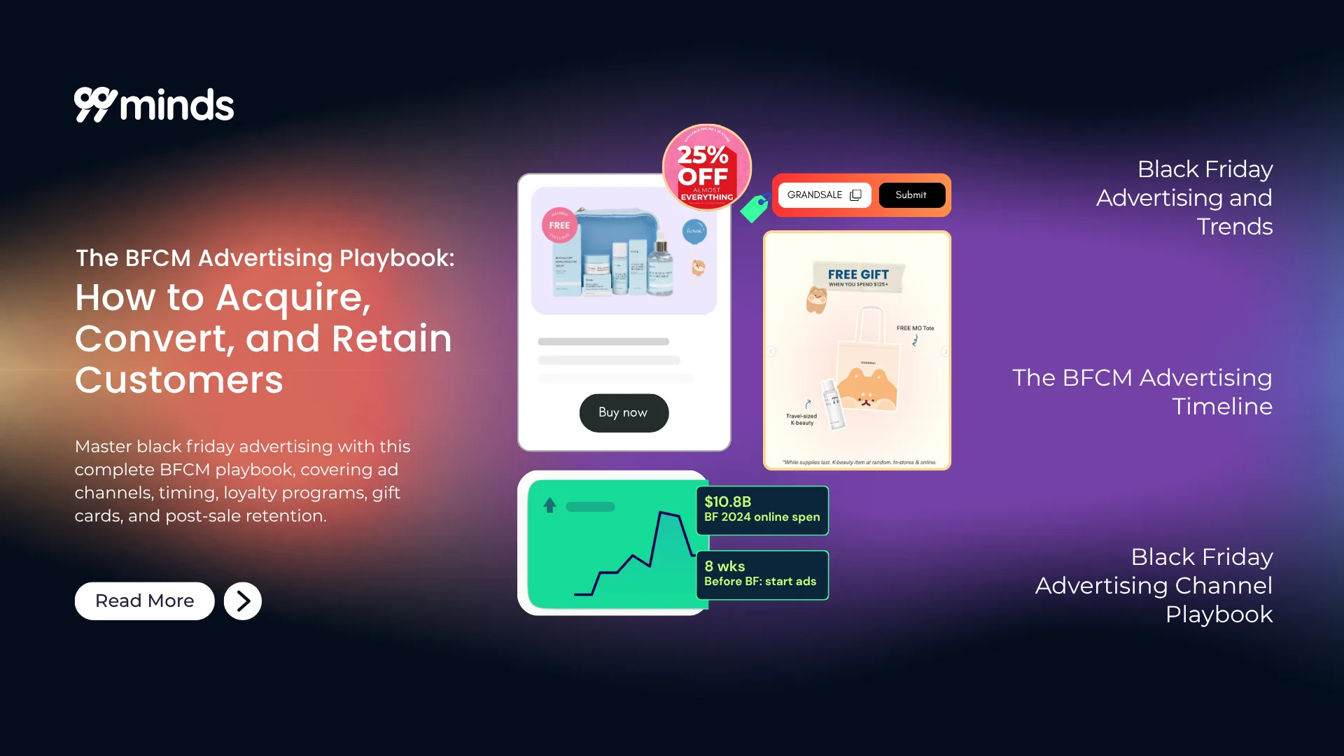 featured image for the BFCM advertising playbook blog post
