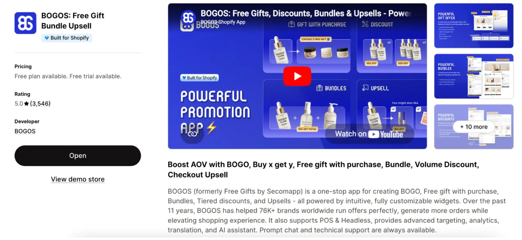 BOGOS.io Shopify app