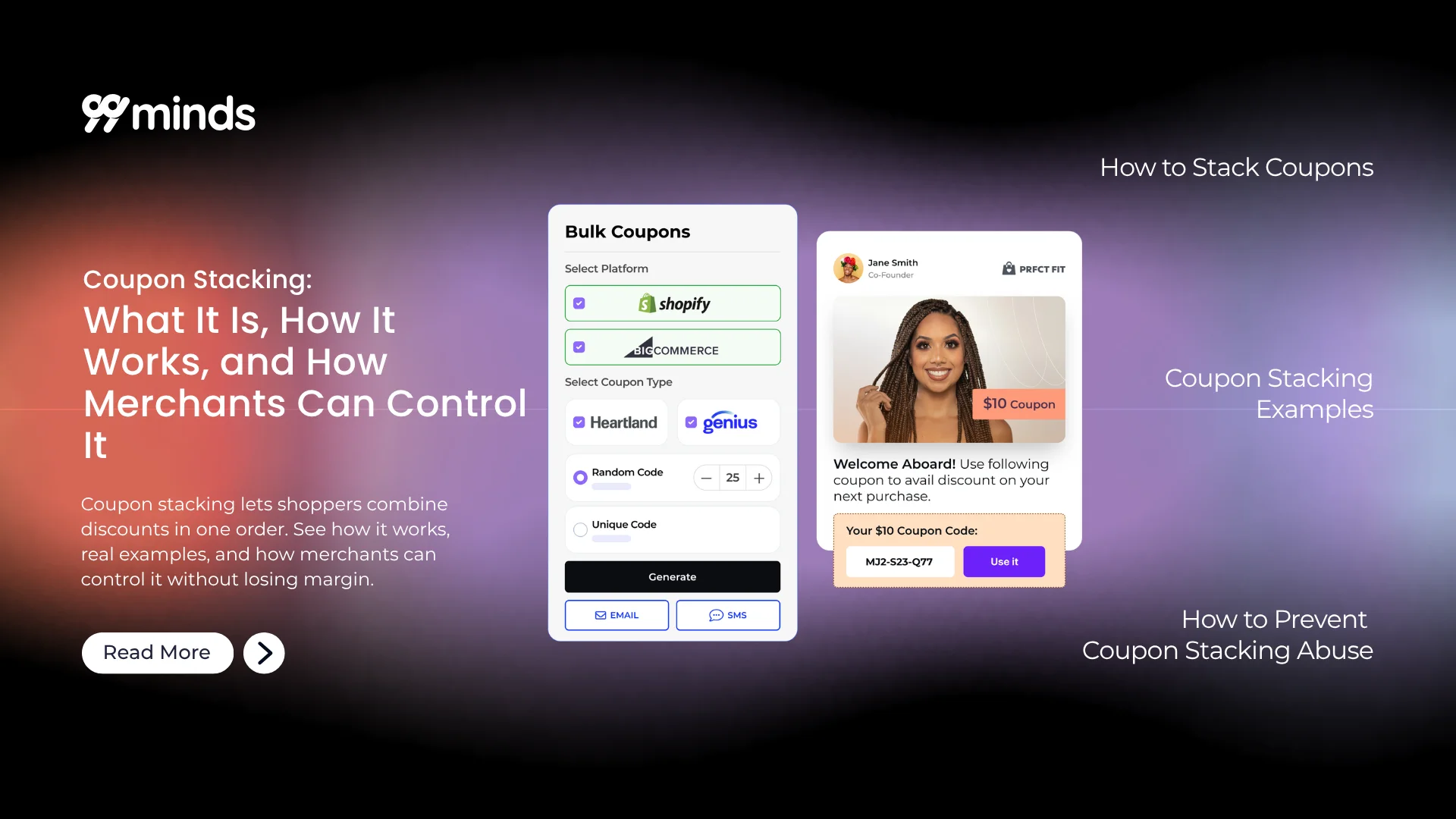 What is coupon stacking and how merchants can control it