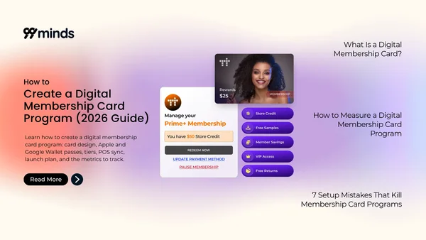 How to Create a Digital Membership Card Program (2026 Guide)
