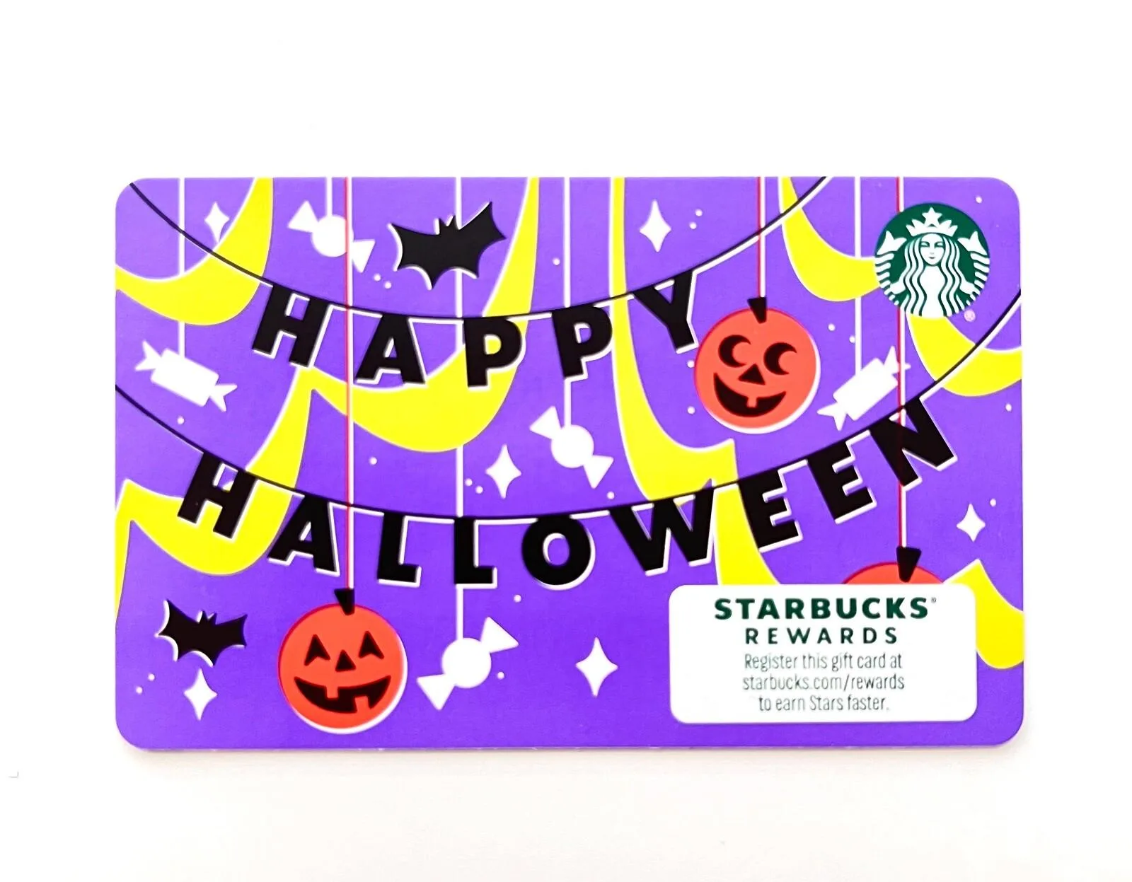 Starbucks Happy Halloween gift card