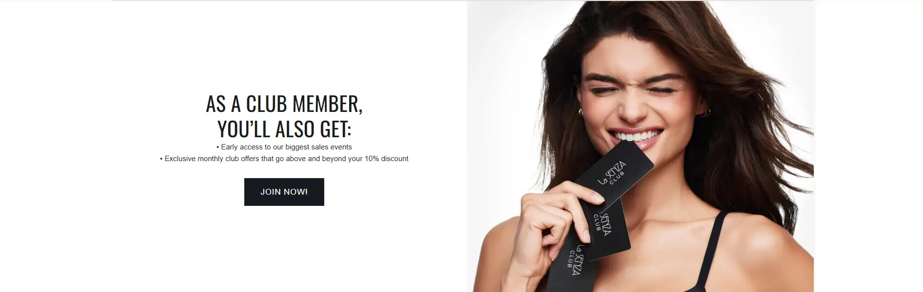 La senza membership program