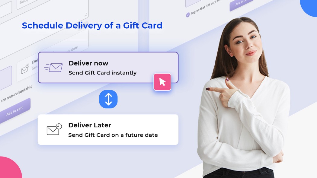 99minds Schedule Delivery for a Gift Card on BigCommerce