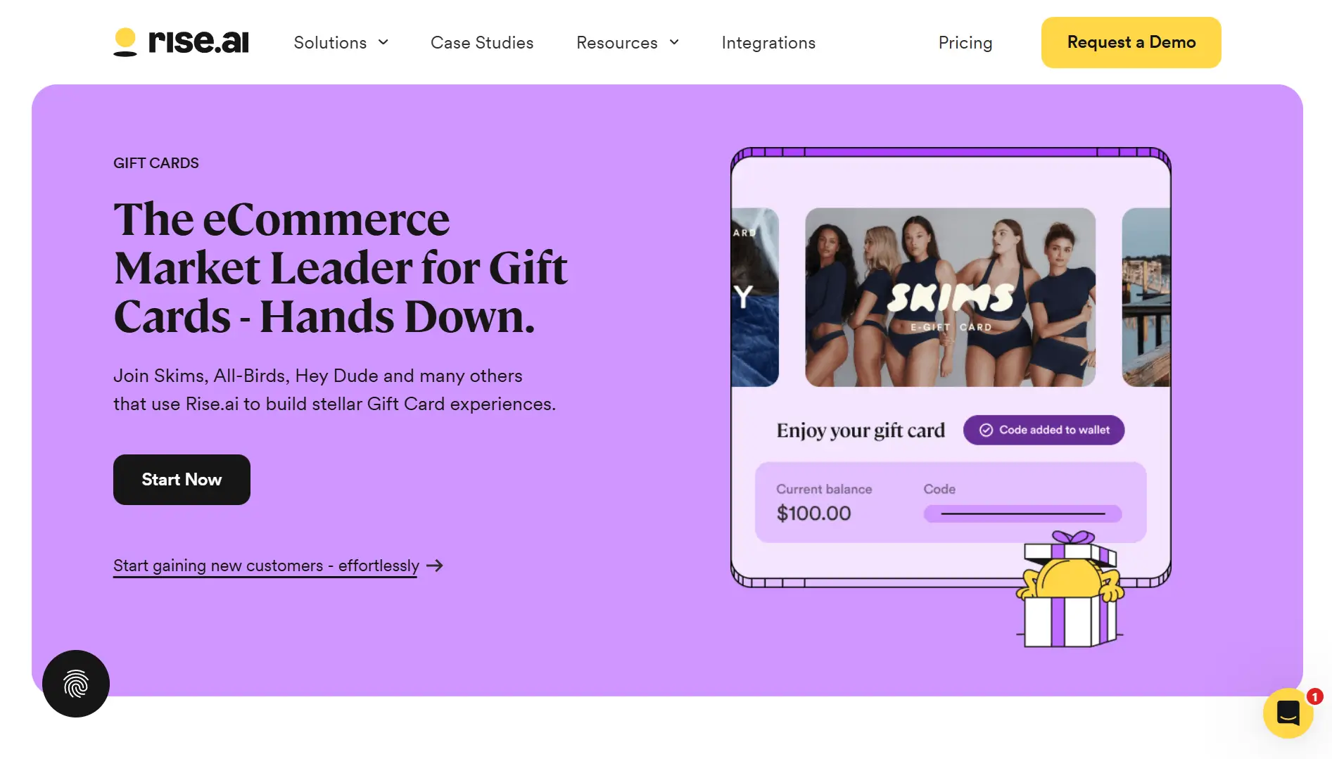 rise.ai gift card app