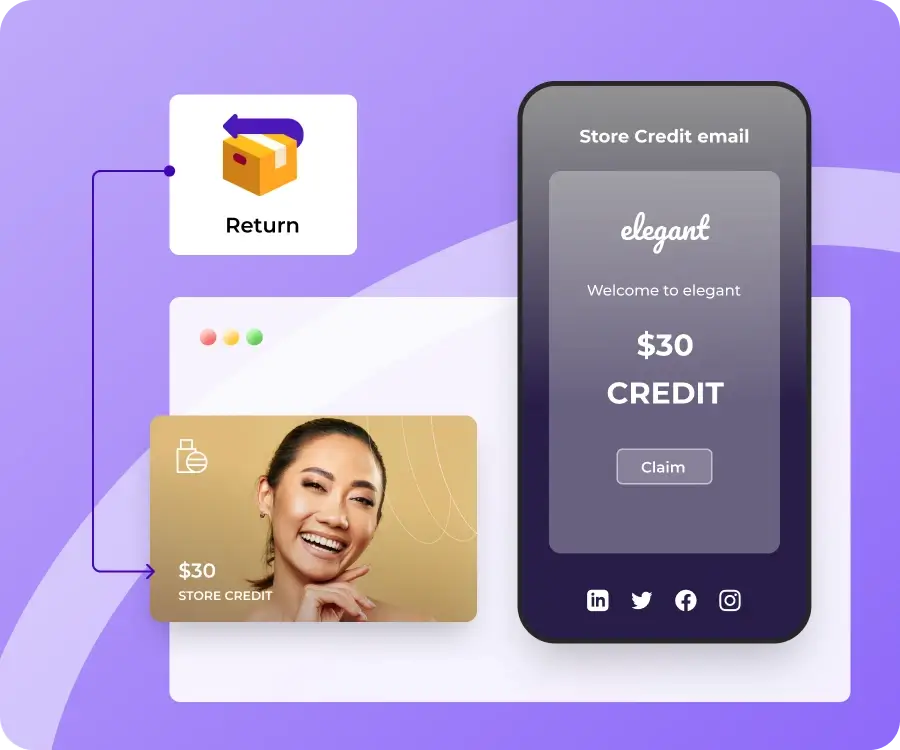 use store credit to manage returns